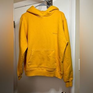 MadHappy Yellow Gold Hoodie Small